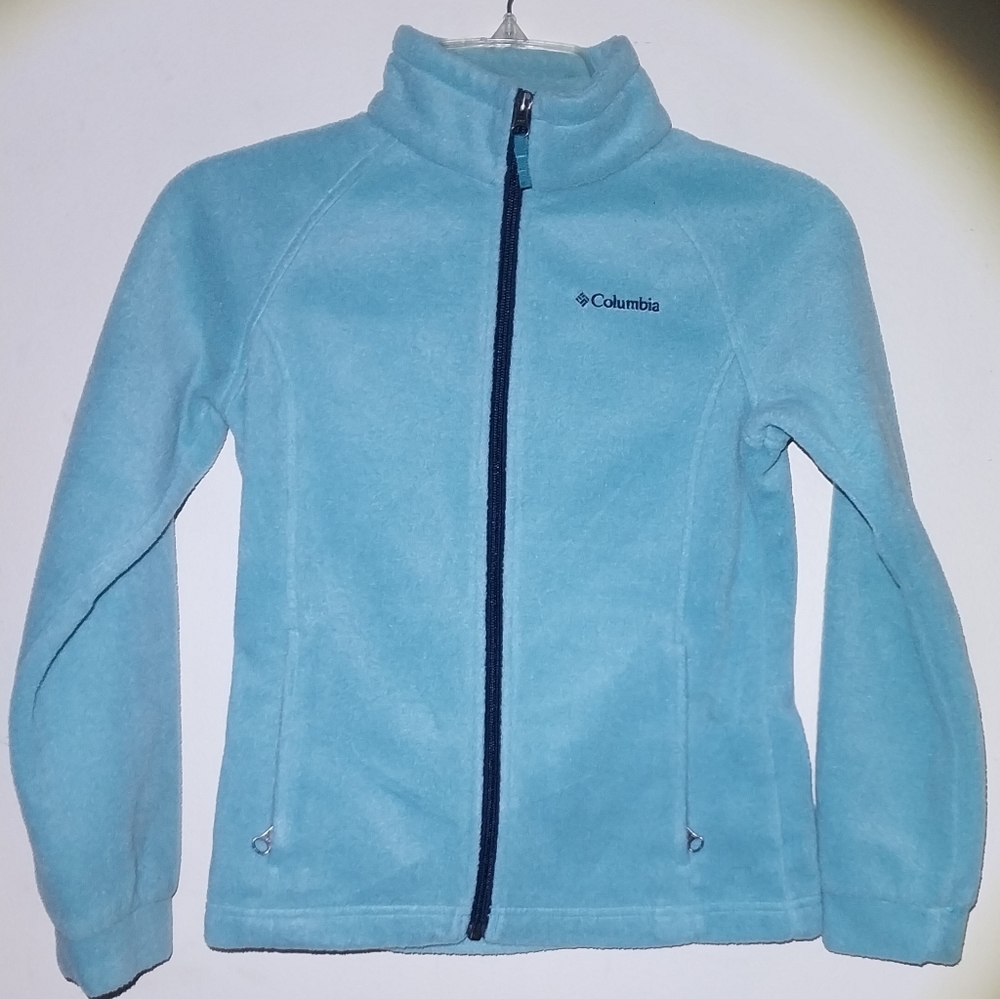 EUC Girls' Fleece Columbia Jacket•Medium